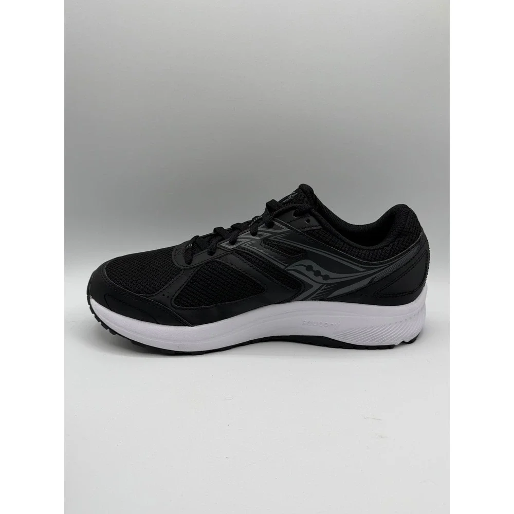 Saucony Cohesion 14 Men's Running Shoes S20629-1 Black White Sneakers Size 11 W‎
